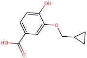3-(Cyclopropylmethoxy)-4-hydroxybenzoic acid