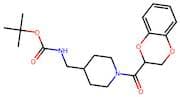 tert-Butyl ((1-(2,3-dihydrobenzo[b][1,4]dioxine-2-carbonyl)piperidin-4-yl)methyl)carbamate