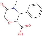 4-Methyl-5-oxo-3-phenylmorpholine-2-carboxylic acid