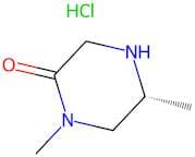 (5R)-1,5-Dimethylpiperazin-2-one hydrochloride