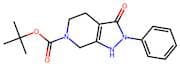 tert-Butyl 3-oxo-2-phenyl-1,2,3,4,5,7-hexahydro-6H-pyrazolo[3,4-c]pyridine-6-carboxylate