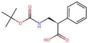 (R)-3-((tert-Butoxycarbonyl)amino)-2-phenylpropanoic acid