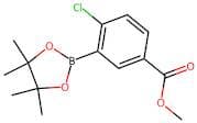 Methyl 4-chloro-3-(hydroxy((3-hydroxy-2,3-dimethylbutan-2-yl)oxy)boranyl)benzoate