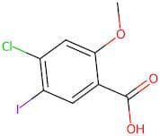 4-Chloro-5-iodo-2-methoxybenzoic acid