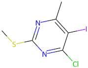 4-Chloro-5-iodo-6-methyl-2-(methylthio)pyrimidine