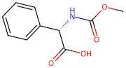(s)-2-((Methoxycarbonyl)amino)-2-phenylacetic acid