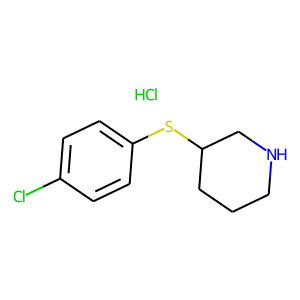 3-(4-Chlorophenylsulphanyl)piperidine hydrochloride