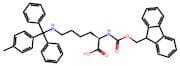 (R)-2-((((9H-Fluoren-9-yl)methoxy)carbonyl)amino)-6-((diphenyl(p-tolyl)methyl)amino)hexanoic acid