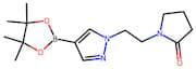 1-{2-[4-(Tetramethyl-1,3,2-dioxaborolan-2-yl)-1H-pyrazol-1-yl]ethyl}pyrrolidin-2-one