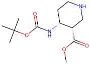 cis-4-Boc-aMino-piperidine-3-carboxylic acid methyl ester