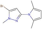 5-Bromo-3-(2,5-dimethyl-1H-pyrrol-1-yl)-1-methyl-1H-pyrazole