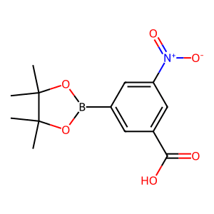 (3-Carboxy-5-nitrophenyl)boronic acid, pinacol ester