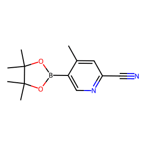 4-Methyl-5-(tetramethyl-1,3,2-dioxaborolan-2-yl)pyridine-2-carbonitrile