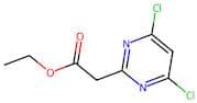 Ethyl 2-(4,6-dichloropyrimidin-2-yl)acetate