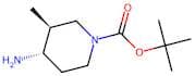 (3S,4S)-tert-Butyl 4-amino-3-methylpiperidine-1-carboxylate