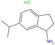 6-(Propan-2-yl)-2,3-dihydro-1H-inden-1-amine hydrochloride