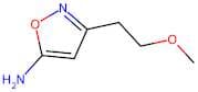 3-(2-Methoxyethyl)isoxazol-5-amine