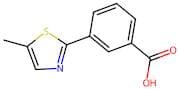 3-(5-Methylthiazol-2-yl)benzoic acid