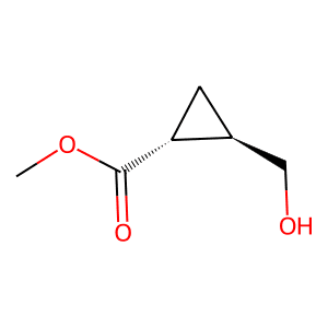 rel-Methyl (1R,2R)-2-(hydroxymethyl)cyclopropane-1-carboxylate