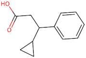 3-Cyclopropyl-3-phenylpropanoic acid