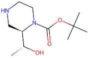 tert-Butyl (R)-2-((R)-1-hydroxyethyl)piperazine-1-carboxylate