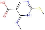 4-(Methylamino)-2-(methylthio)-5-pyrimidinecarboxylic acid