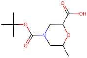 4-[(tert-Butoxy)carbonyl]-6-methylmorpholine-2-carboxylic acid