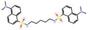 N,N'-(pentane-1,5-diyl)bis(5-(dimethylamino)naphthalene-1-sulfonamide)