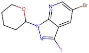 5-Bromo-3-iodo-1-(tetrahydro-2H-pyran-2-yl)-1H-pyrazolo[3,4-b]pyridine