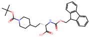 (S)-1-Boc-α-(Fmoc-Amino)-4-Piperidinebutanoic acid