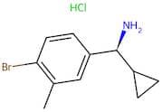 (s)-(4-Bromo-3-methylphenyl)(cyclopropyl)methanamine hydrochloride