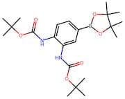 [2-tert-Butoxycarbonylamino-4-(4,4,5,5-tetramethyl-[1,3,2]dioxaborolan-2-yl)-phenyl]-carbamic acid…