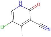5-Chloro-4-methyl-2-oxo-1,2-dihydropyridine-3-carbonitrile