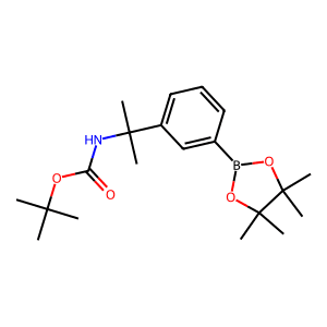 Tert-butyl (2-(3-(4,4,5,5-tetramethyl-1,3,2-dioxaborolan-2-yl)phenyl)propan-2-yl)carbamate