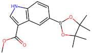 Methyl 5-(4,4,5,5-tetramethyl-1,3,2-dioxaborolan-2-yl)-1H-indole-3-carboxylate