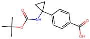 4-(1-((tert-Butoxycarbonyl)amino)cyclopropyl)benzoic acid