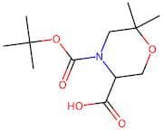 4-(tert-Butoxycarbonyl)-6,6-dimethylmorpholine-3-carboxylicacid