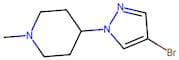 4-(4-Bromo-1H-pyrazol-1-yl)-1-methylpiperidine