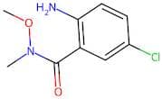 2-Amino-5-chloro-N-methoxy-N-methylbenzamide