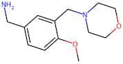 (4-Methoxy-3-(morpholinomethyl)phenyl)methanamine