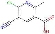 6-Chloro-5-cyano-2-methylnicotinic acid