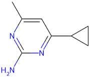 4-Cyclopropyl-6-methylpyrimidin-2-amine