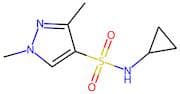 N-Cyclopropyl-1,3-dimethyl-1H-pyrazole-4-sulfonamide