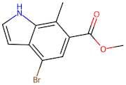 Methyl 4-bromo-7-methyl-1H-indole-6-carboxylate
