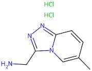 (6-Methyl-[1,2,4]triazolo[4,3-a]pyridin-3-yl)methanamine dihydrochloride