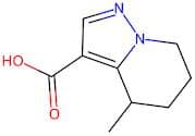 4-Methyl-4,5,6,7-tetrahydropyrazolo[1,5-a]pyridine-3-carboxylic acid