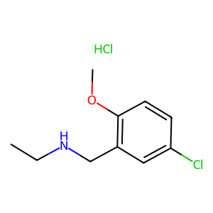 N-(5-chloro-2-methoxybenzyl)ethanamine hydrochloride