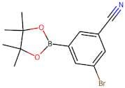 3-Bromo-5-(4,4,5,5-tetramethyl-1,3,2-dioxaborolan-2-yl)benzonitrile