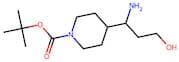 tert-Butyl 4-(1-amino-3-hydroxypropyl)piperidine-1-carboxylate