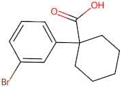 1-(3-Bromophenyl)cyclohexane-1-carboxylic acid
